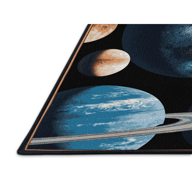 Tapis gris lavable à la machine, Rectangle 6 pi x 9 pi