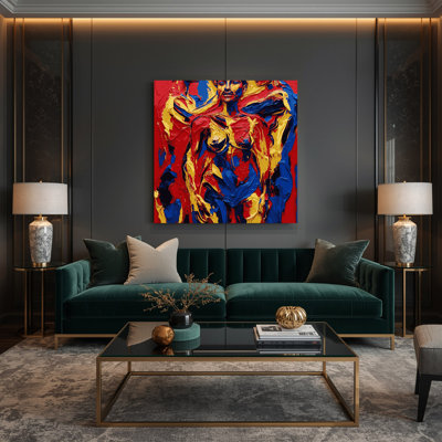 Art abstrait sur toile 81