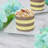 Our Table Simply White 6 Piece 5 Inch Square Porcelain Appetizer Plate Set