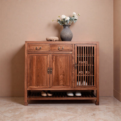 New Chinese style multi-layer storage shoe cabinet