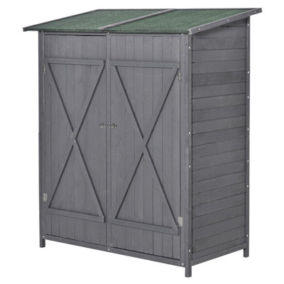 Haslet Solid Wood Garden Shed