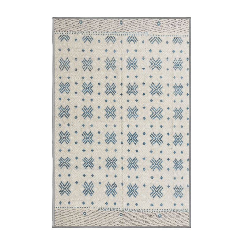 Abstract Indoor Rug, Rectangle 7' x 10'