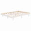 Base de lit plate-forme flottante de conception moderne pour couleur blanche délavée-1565646007-1565646006