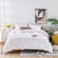 Édredon réversible en coton blanc standard -53279347