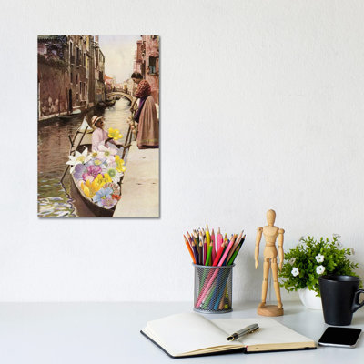 The Suitor II 1 Piece Wrapped Canvas Wall Art