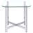Linda Chrome 3-piece Coffee Table Set