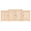 Bigler 164cm Solid Wood Sideboard-1722040130