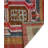 One-of-a-Kind 3'4 x 8'11 New Age Runner Wool Area Rug in Brown and Navy