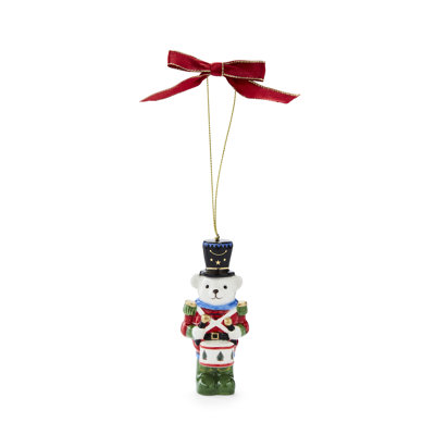 TEDDY BEAR BELL ORN D ATED 2024