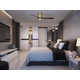 Olivier 3 Blade Ceiling Fan with LED Light Kit