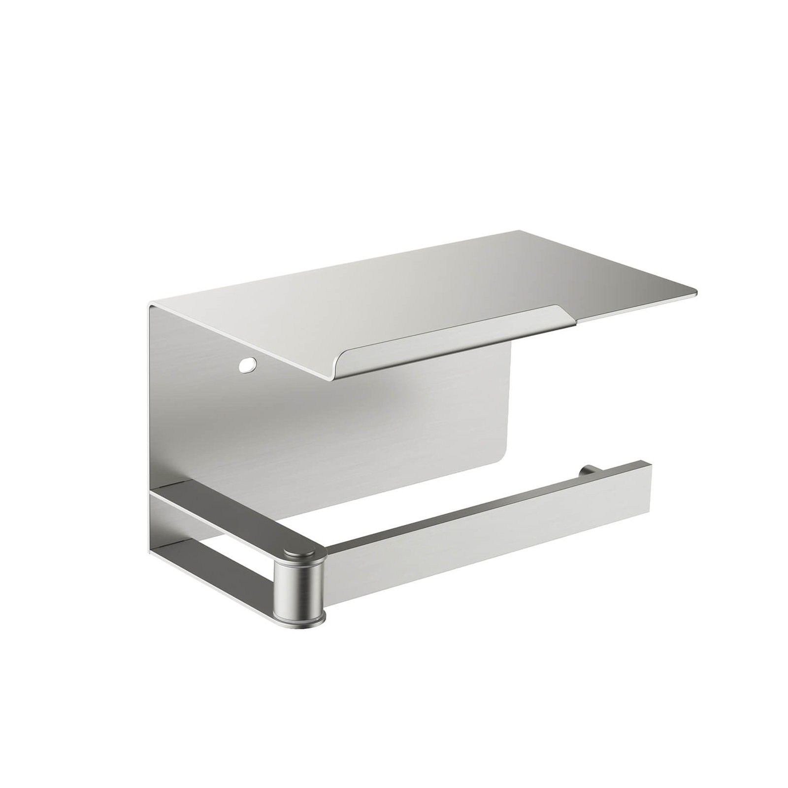 Deco Toilet Paper Holder, Brushed Nickel