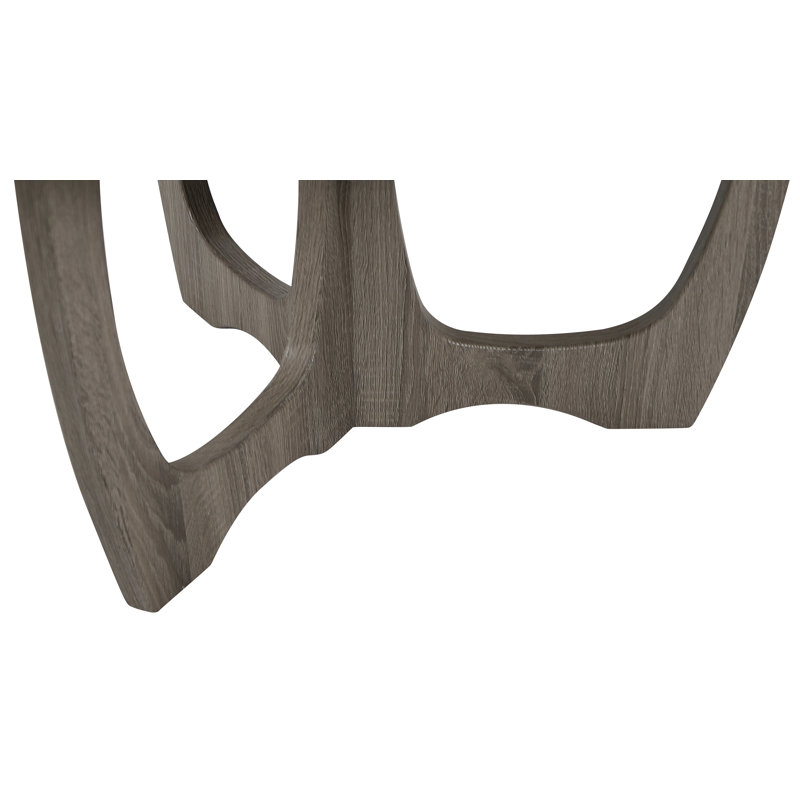 Table basse 3 pieds Jakanye, gris