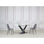 4 Gaviota Fabric Velvet Upholstered Dining Chair-2010223066-2009143170