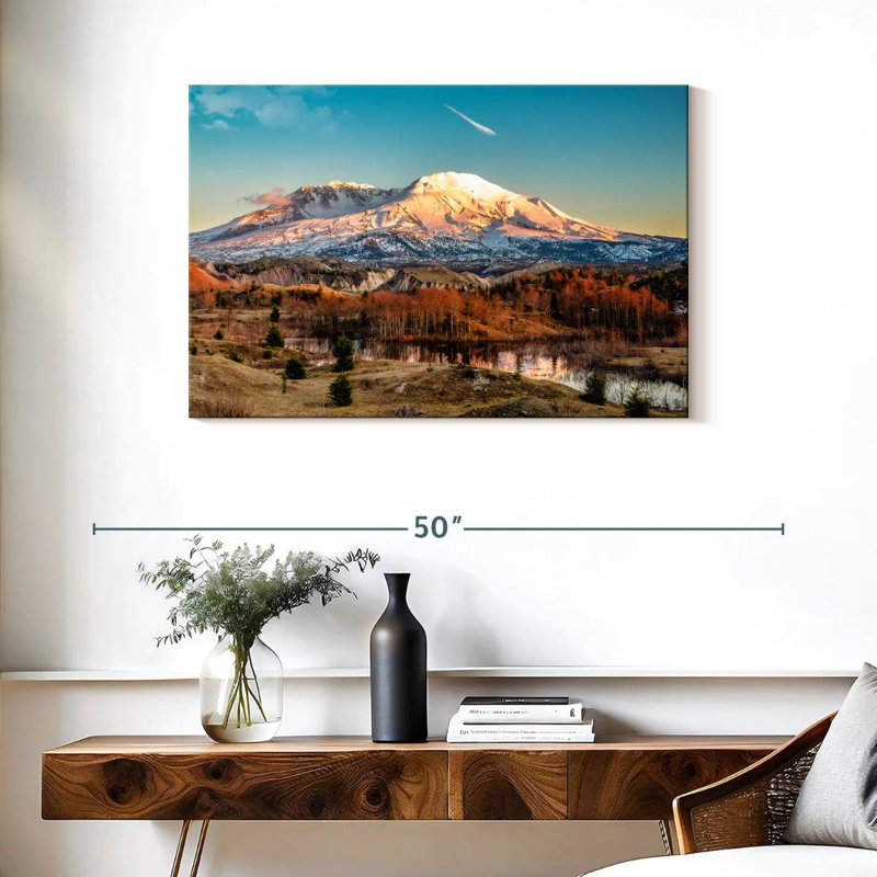 Alvord Mount St Helens Golden Glow, H 24 po x l 36 po