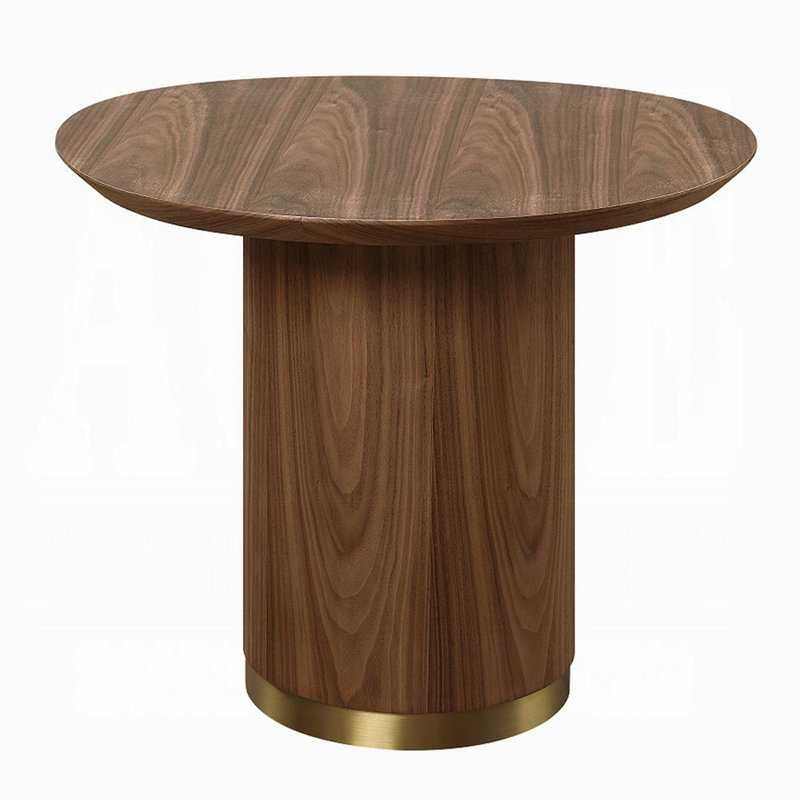 End Table, Walnut Finish