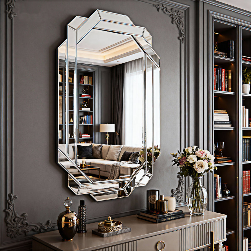 Grand miroir mural pleine longueur