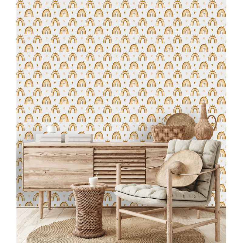 Panneau de papier peint Belice, L 18,75 po x l 25 po, Papier