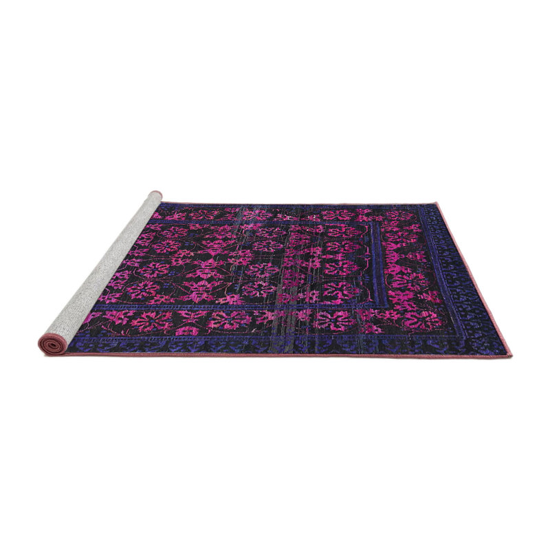 Floral Indoor Rug, Round 7'