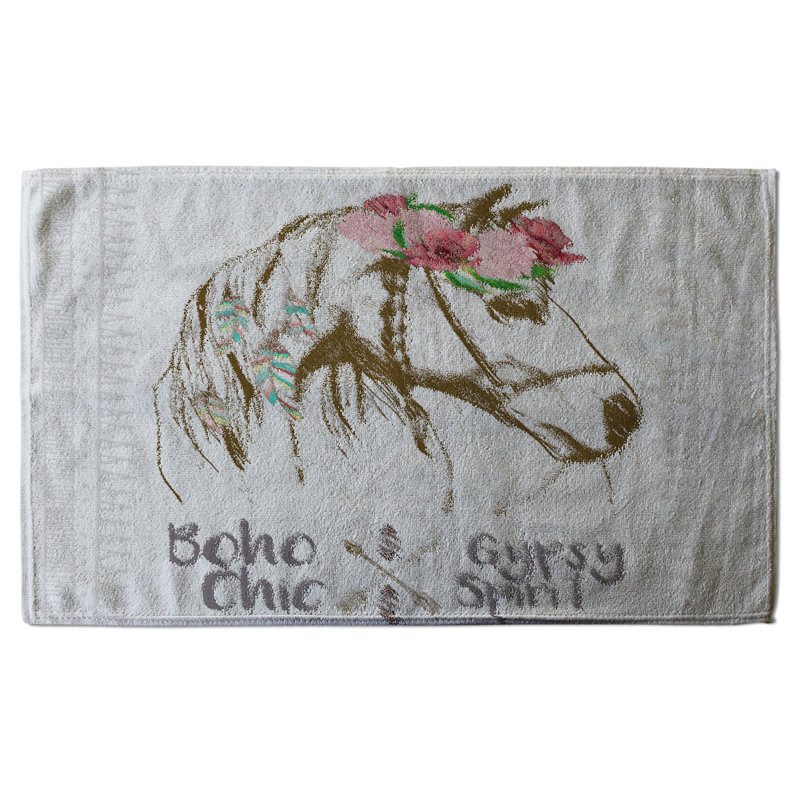 Cotton Floral Tea Towel Kitchen Towel