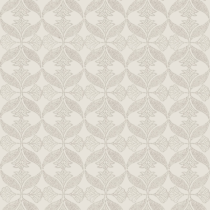 Papier peint ornement, Beige