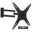 Mount-It! Full Motion TV Wall Mount | LCD, LED, 4K TV Swivel Bracket For 23 - 55 Inch Screen Sizes