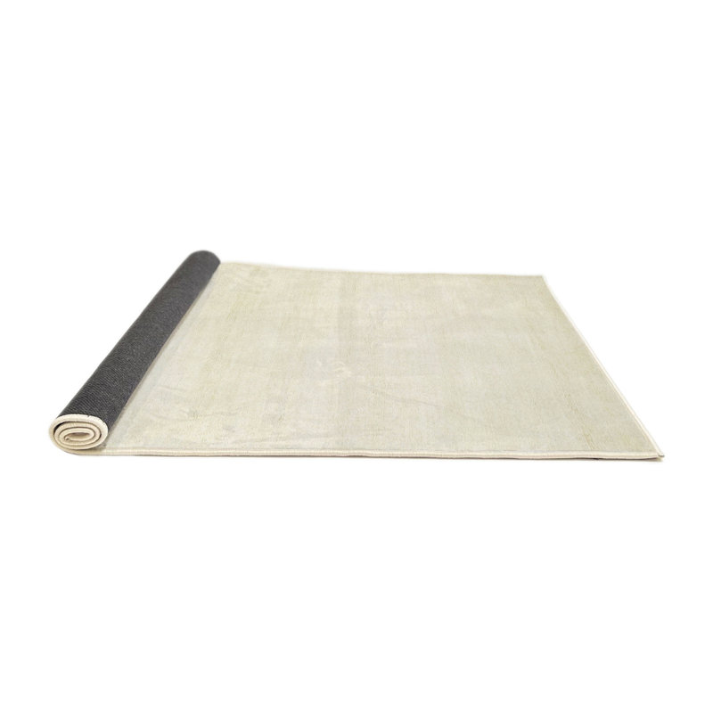 Surface beige contemporaine tapis, Rond 8 pi