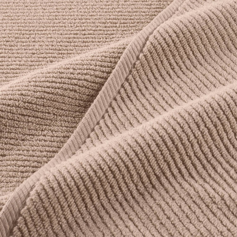 Ensemble de débarbouillettes en coton 6 pièces, Beige