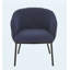 Fauteuil d'appoint moderne en velours côtelé-2069809162