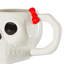 Fax Potato - 4x Halloween Stoneware Skull Mugs - 750ml