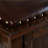 Walnut Upholstered Bench-484006636