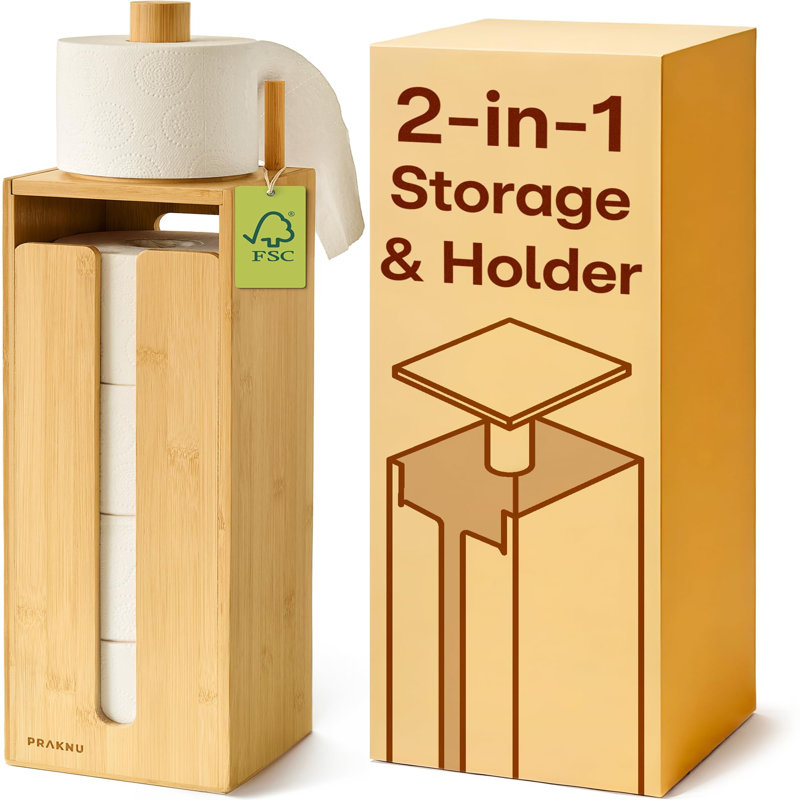 Free Standing Toilet Paper Holder