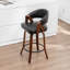 Tabouret de comptoir pivotant en similicuir Providence-128799112