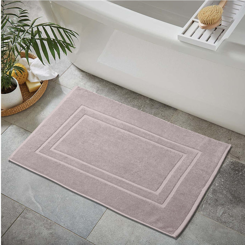 Tapis de bain éponge 100 % coton 850 g/m², ultra doux, très absorbant et à séchage rapide – ce n'est pas un tapis de bain