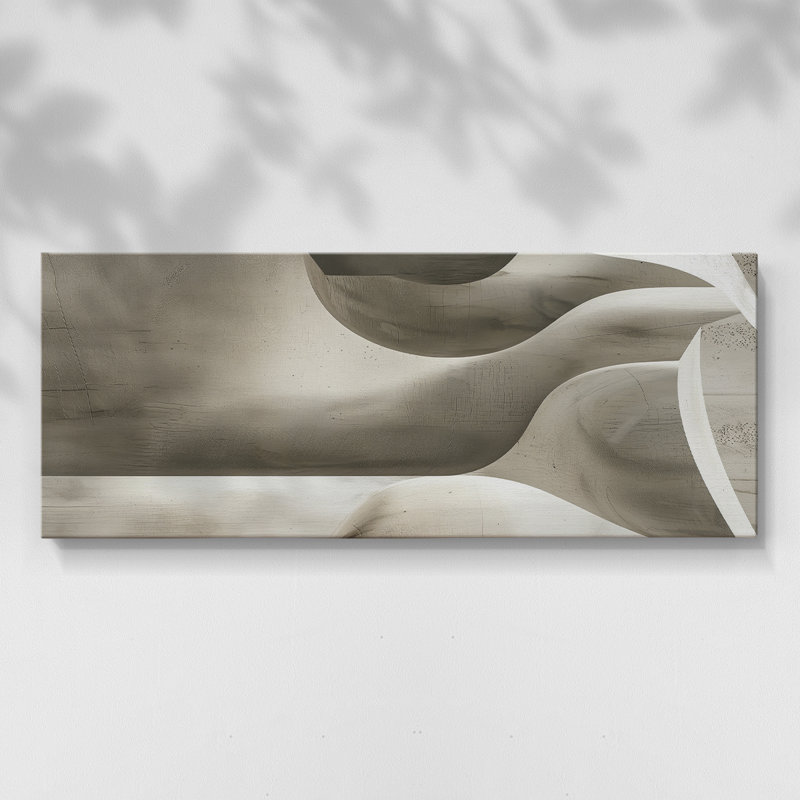 Abstrait Seris 6 # I-Wide Gallery, toile tendue, H 16 po x l 40 po