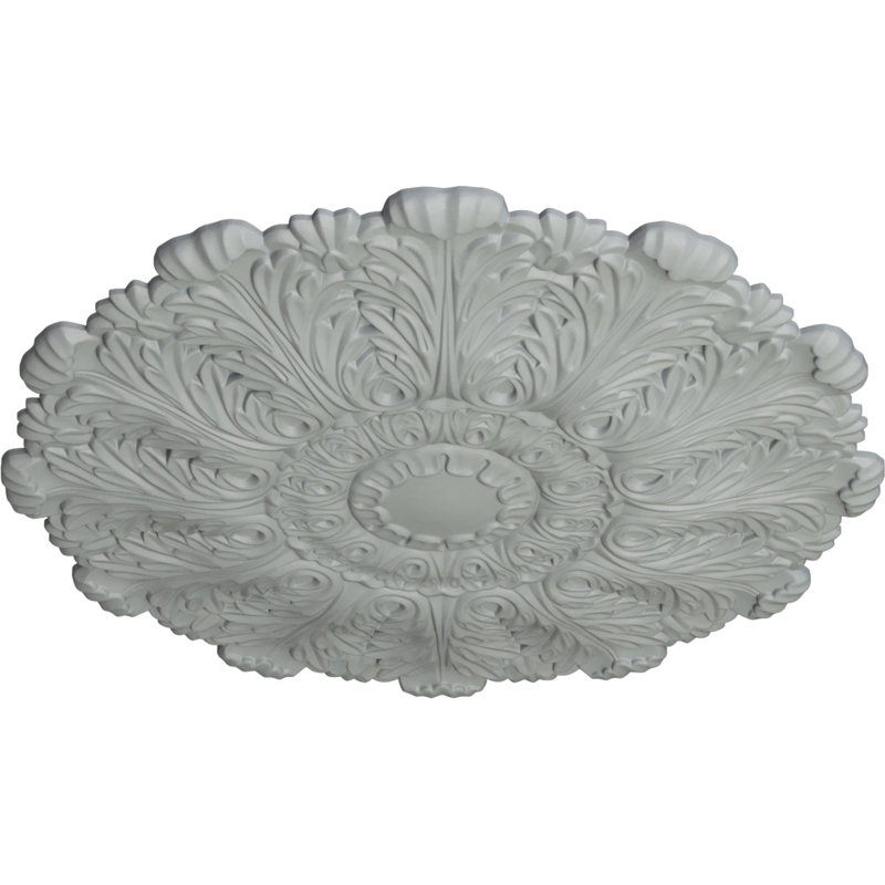 Durham 31" Primed Urethane Decorative Ceiling Medallion