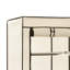 Armoire avec compartiments et tringles 59,1 po x 17,7 po x 68,9 po-1834939681
