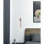 Luminaire suspendu 1 lumière noir avec abat-jour en cristal-1490075468