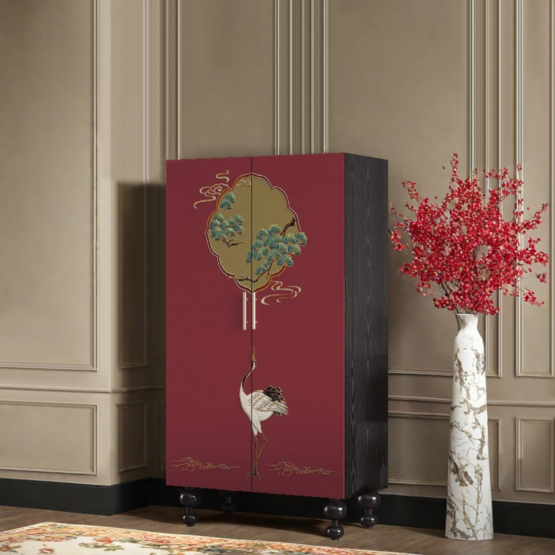 Armoire de chambre à coucher à double porte Home