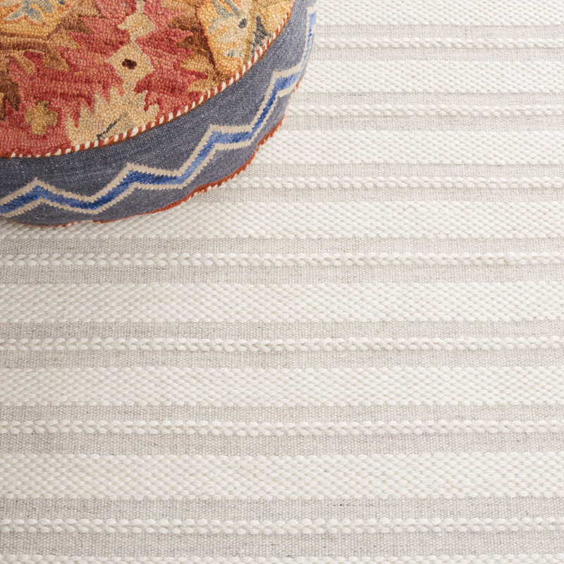 Tarazi Hand Woven Pet Striped Rug, Runner 2'3" x 8'