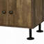 Meuble télé 2 tablettes Rustic Oak