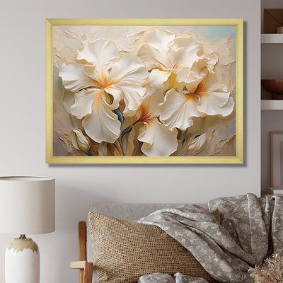 " Golden Serenade Of Irises I "