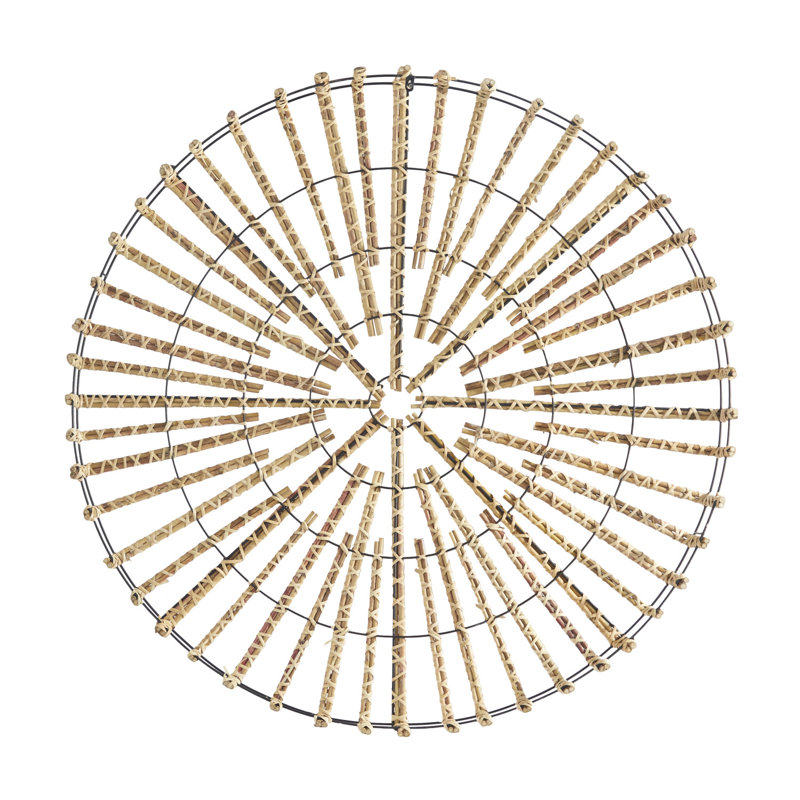 Coastal Abstract Wall Decor on Fabric