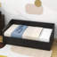 Lit de jour simple en bois avec couchette et tiroirs Elgan-2128005002
