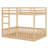 Wood Bunk Bed With Ladder-260069733