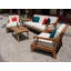Sack Outdoor 5 - Piece Teak Conversation Set-1330967842