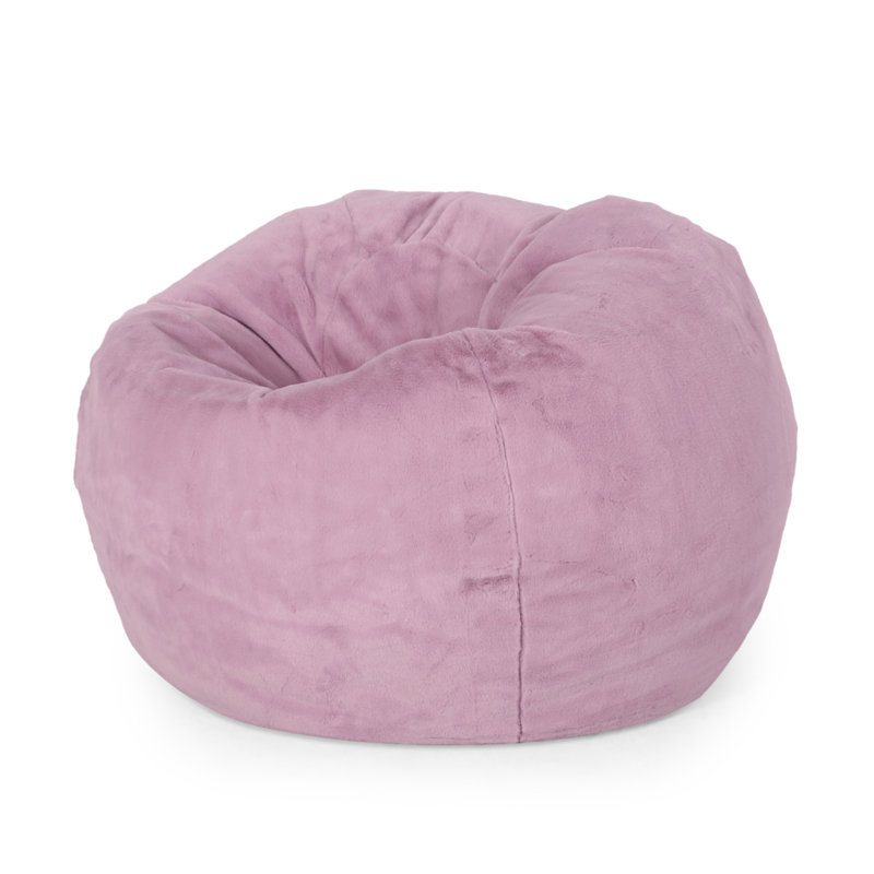 Fauteuil à billes arrondi Kavel, Lavande