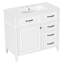 Meuble-lavabo 36 po avec comptoir en céramique-351730745