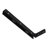 Left Side Black L-Shaped Mounting Bracket