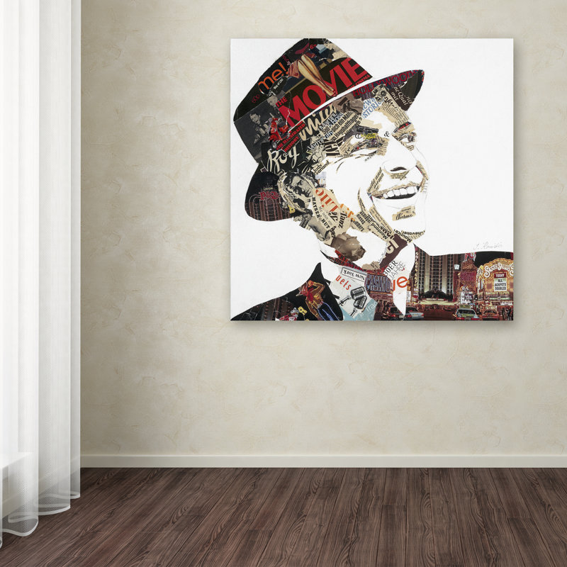 « franky », impression sur toile tendue, H 35 po x l 35 po x P 2 po