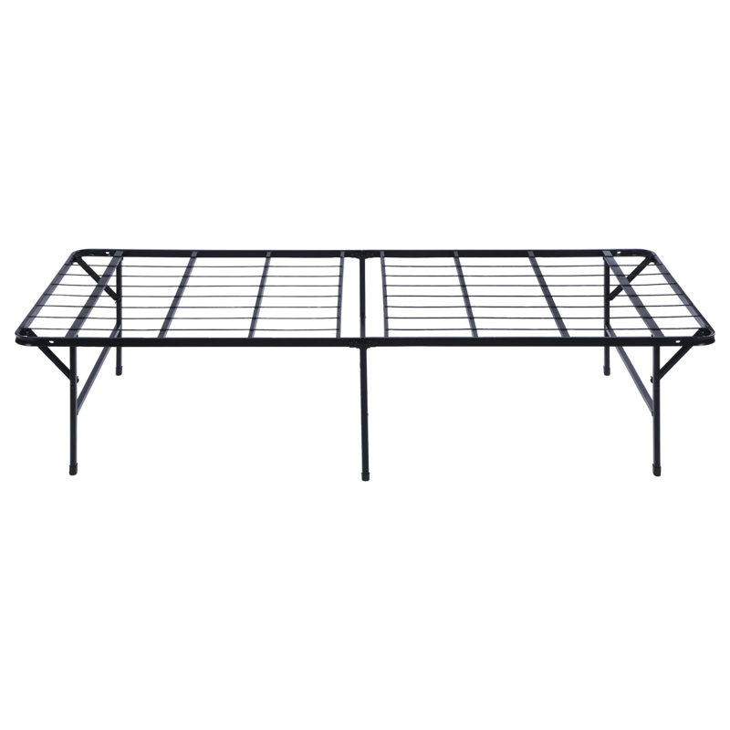 Black Twin Platform Bed, Twin